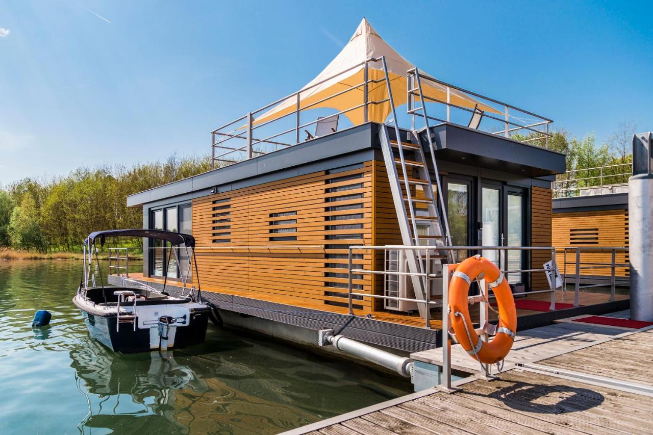 Schwimmende Ferienhäuser auf dem See - Spreewald Vetschau/Spreewald Exterior foto